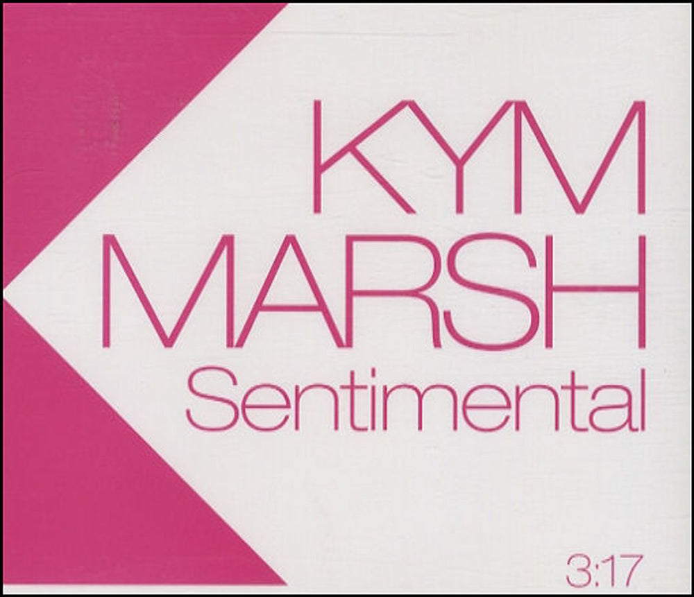 Kym Ryder Sentimental UK Promo CD single (CD5 / 5") MCSTDJ40340