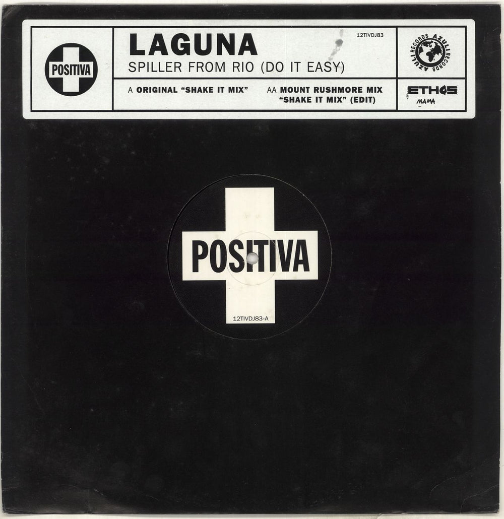 Laguna Spiller From Rio (Do It Easy) UK Promo 12" vinyl single (12 inch record / Maxi-single) 12TIVDJ83