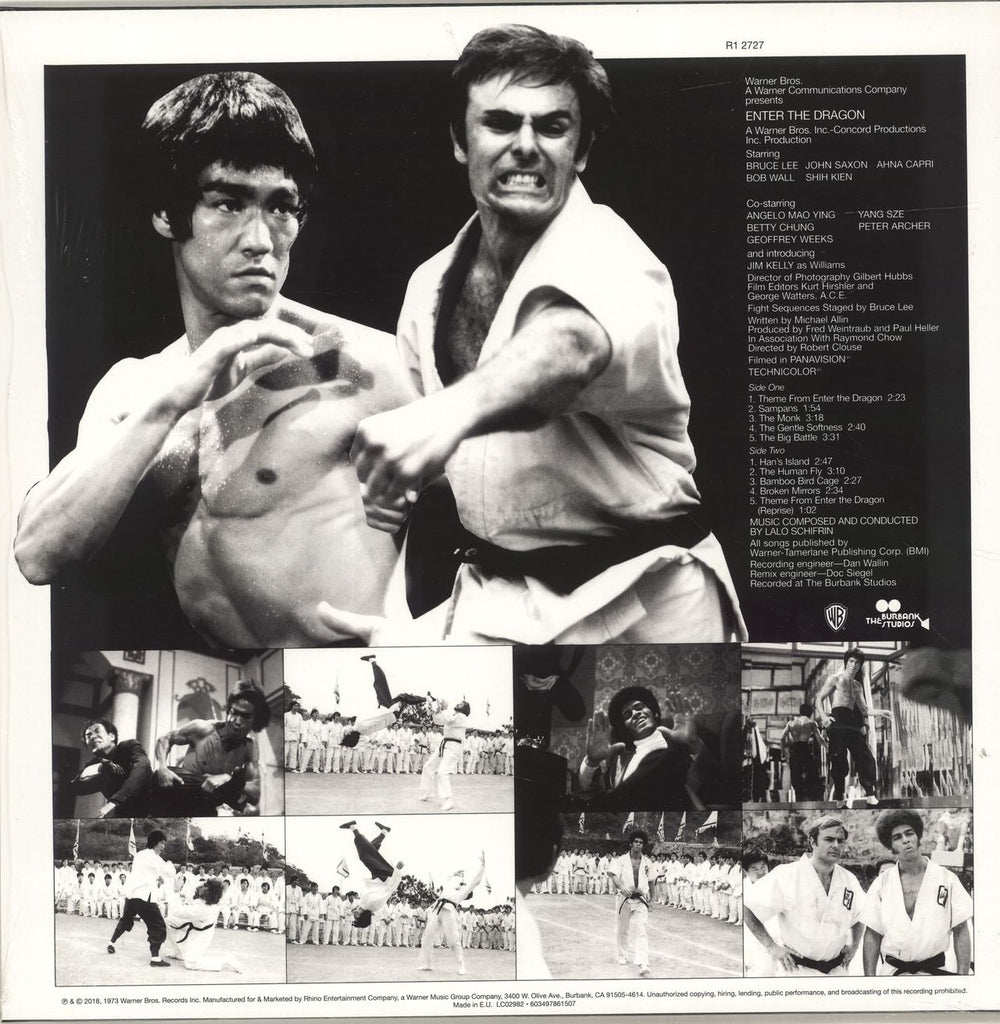 Lalo Schifrin Enter The Dragon - RSD18 - Sealed UK picture disc LP (vinyl picture disc album) LALPDEN694966