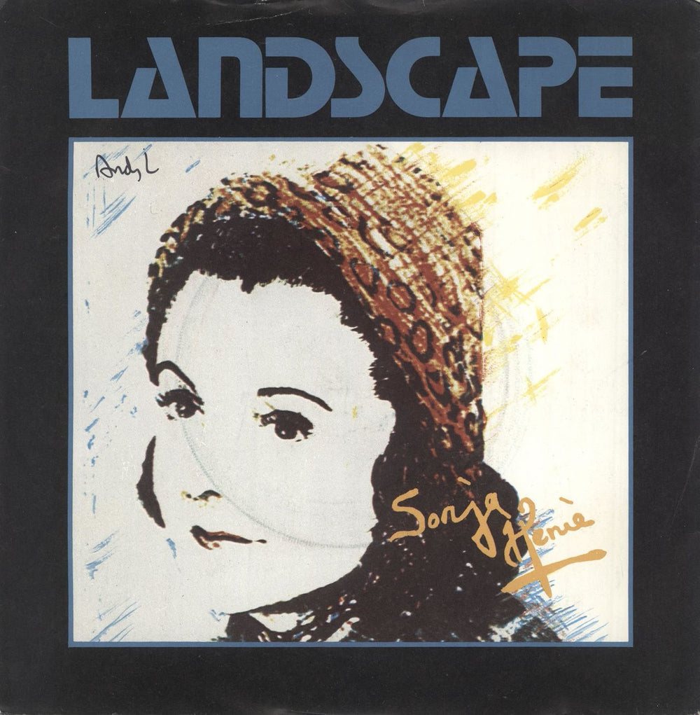 Landscape Sonja Henie UK 7" vinyl single (7 inch record / 45) PB5259