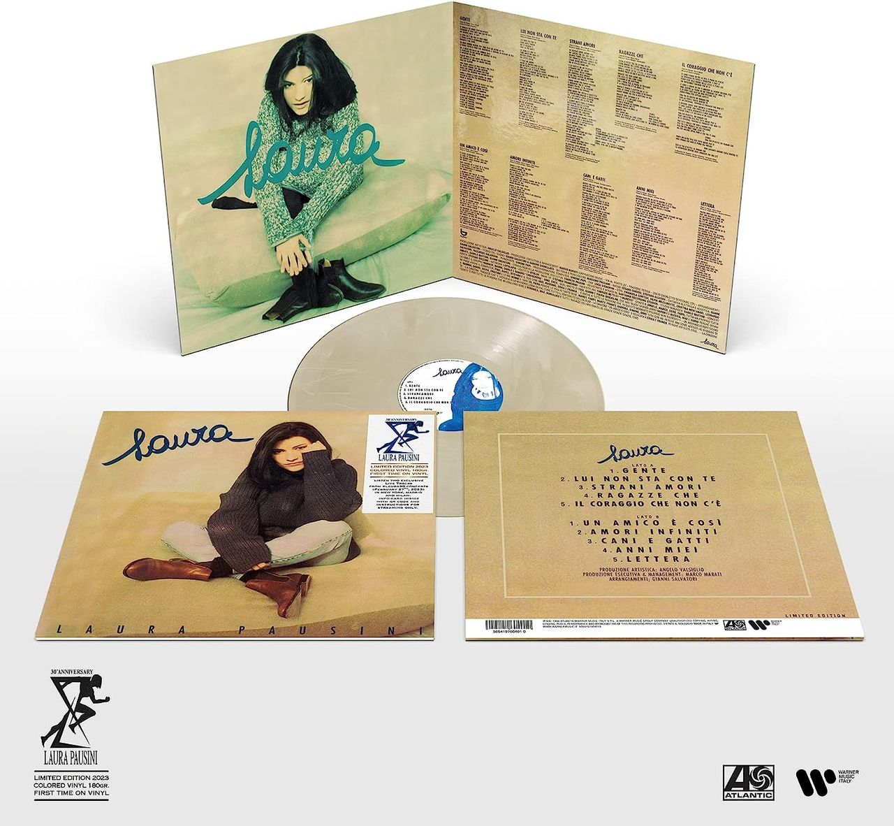Laura Pausini Laura - Marbled Vinyl - Sealed Italian Vinyl LP —  RareVinyl.com