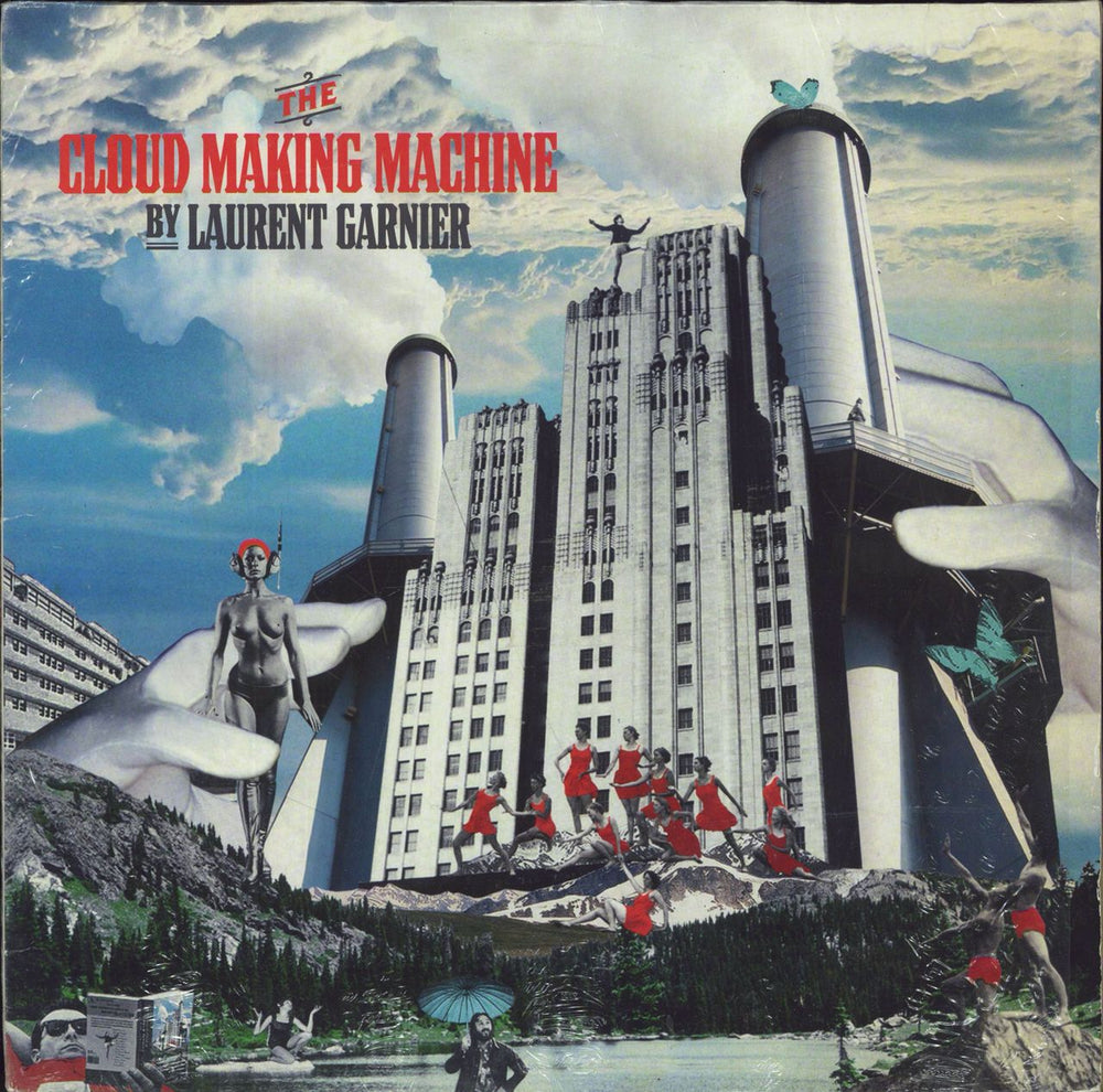 Laurent Garnier The Cloud Making Machine + 12" French 2-LP vinyl record set (Double LP Album) F211LPLTD