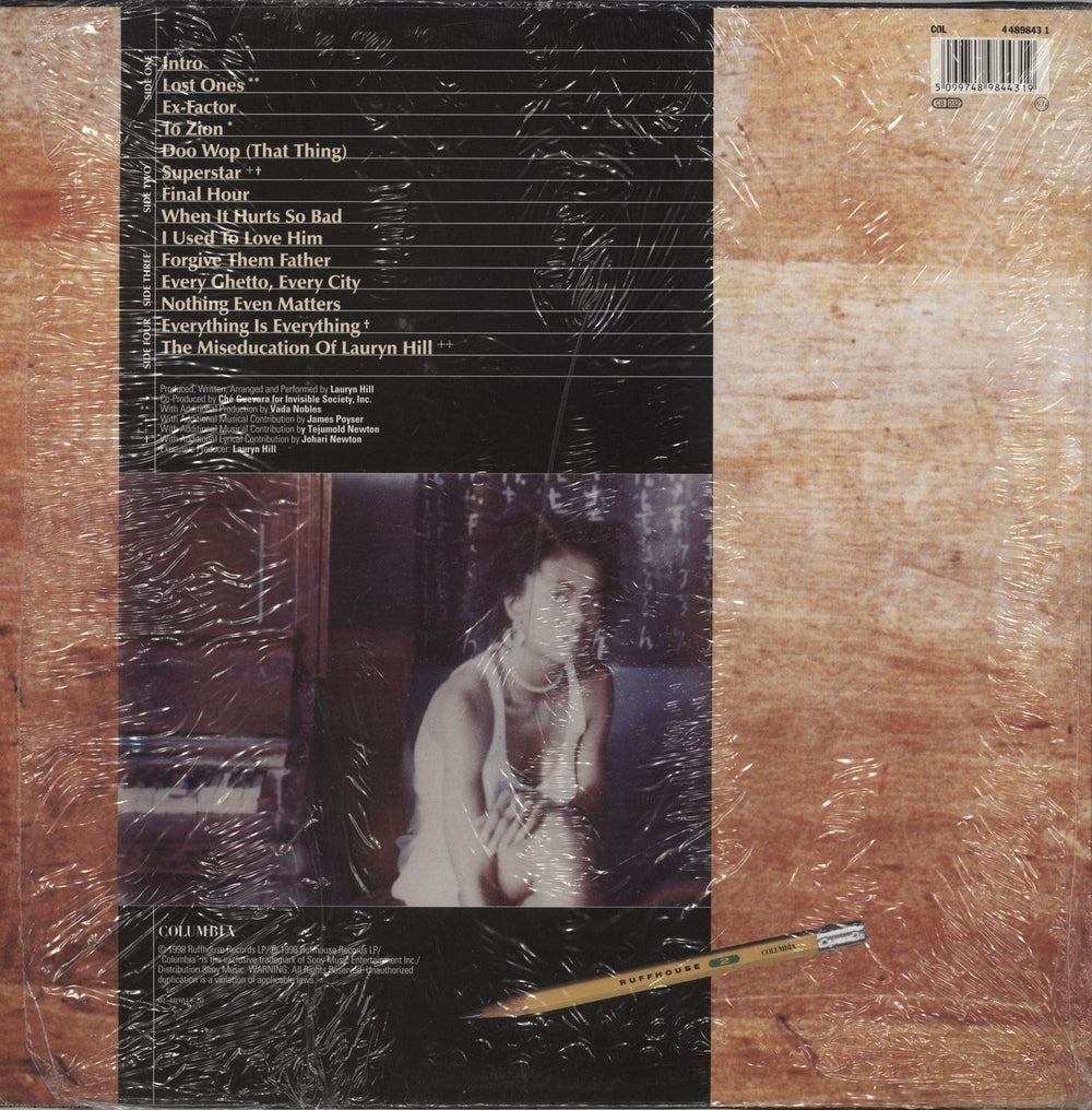 Lauryn Hill The Miseducation Of Lauryn Hill - 1st UK 2-LP vinyl record set (Double LP Album) 5099748984319