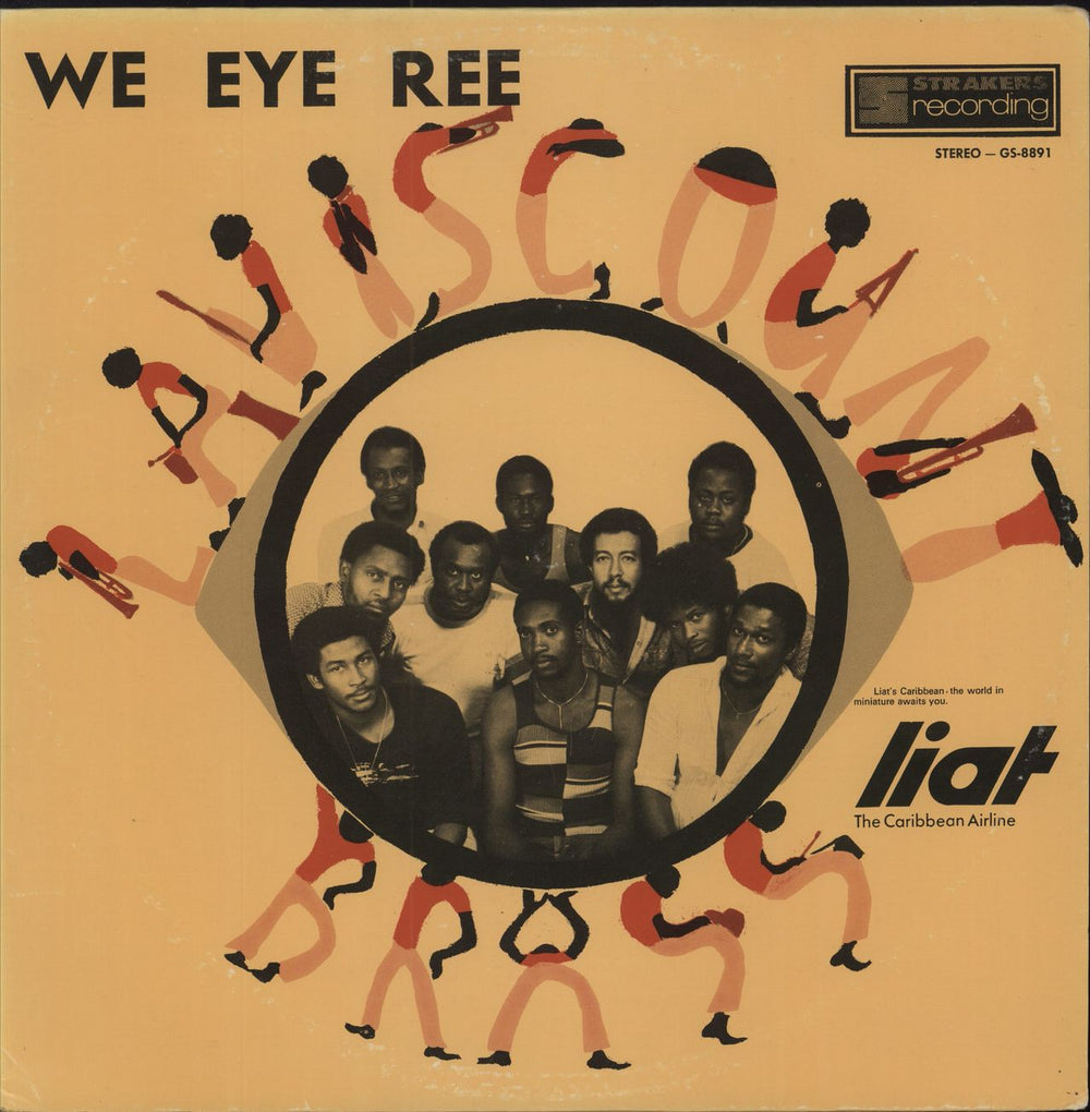 Laviscount Brass We Eye Ree US vinyl LP album (LP record) GS8891