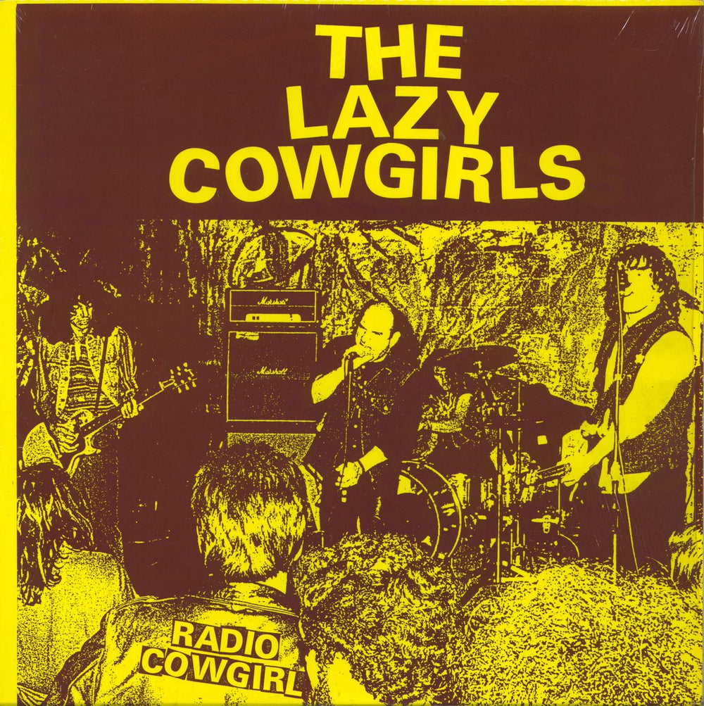 Lazy Cowgirls Radio Cowgirl + Shrink US vinyl LP album (LP record) SFTRI001