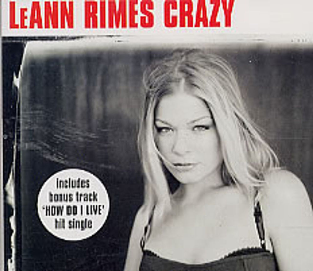Leann Rimes Crazy UK CD single (CD5 / 5") CUBC52