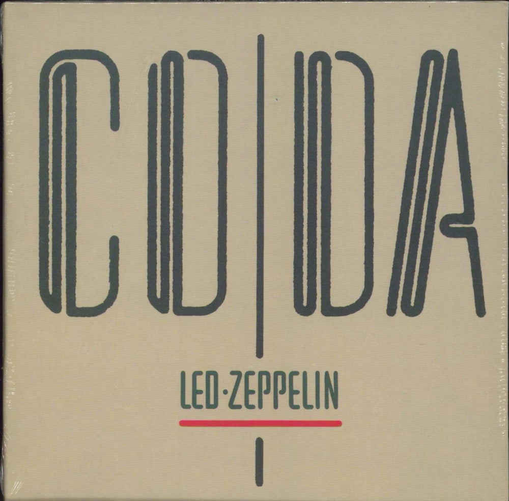 Led Zeppelin Coda: Remastered - Sealed UK CD album (CDLP) WPCR-11622 / 7567924445