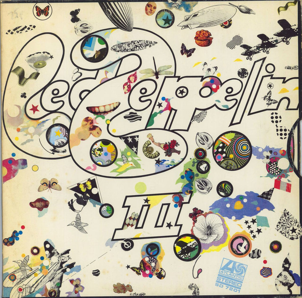 Led Zeppelin Led Zeppelin III - 3rd - EX - US Sleeve UK vinyl LP album (LP record) 2401002