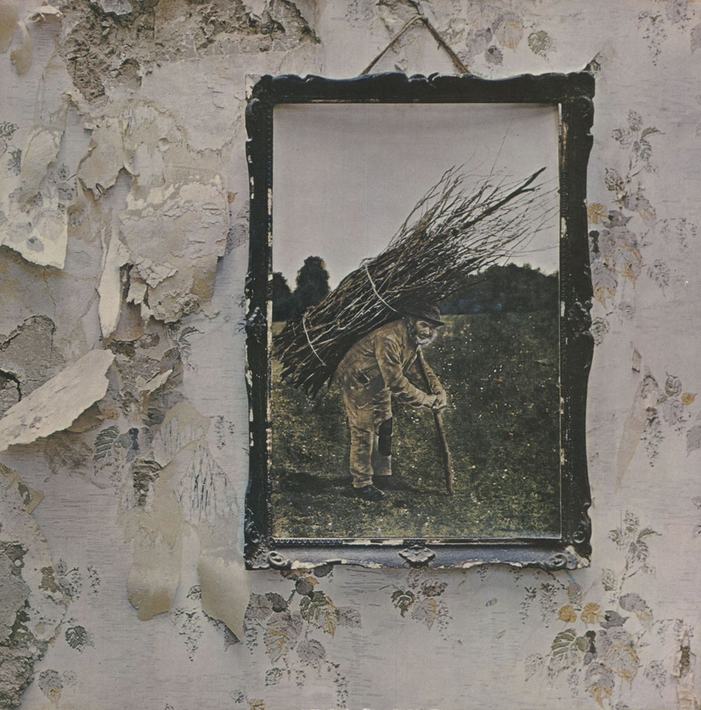 Led Zeppelin Led Zeppelin IV - 6th + Inner - Top UK vinyl LP album (LP record) K50008