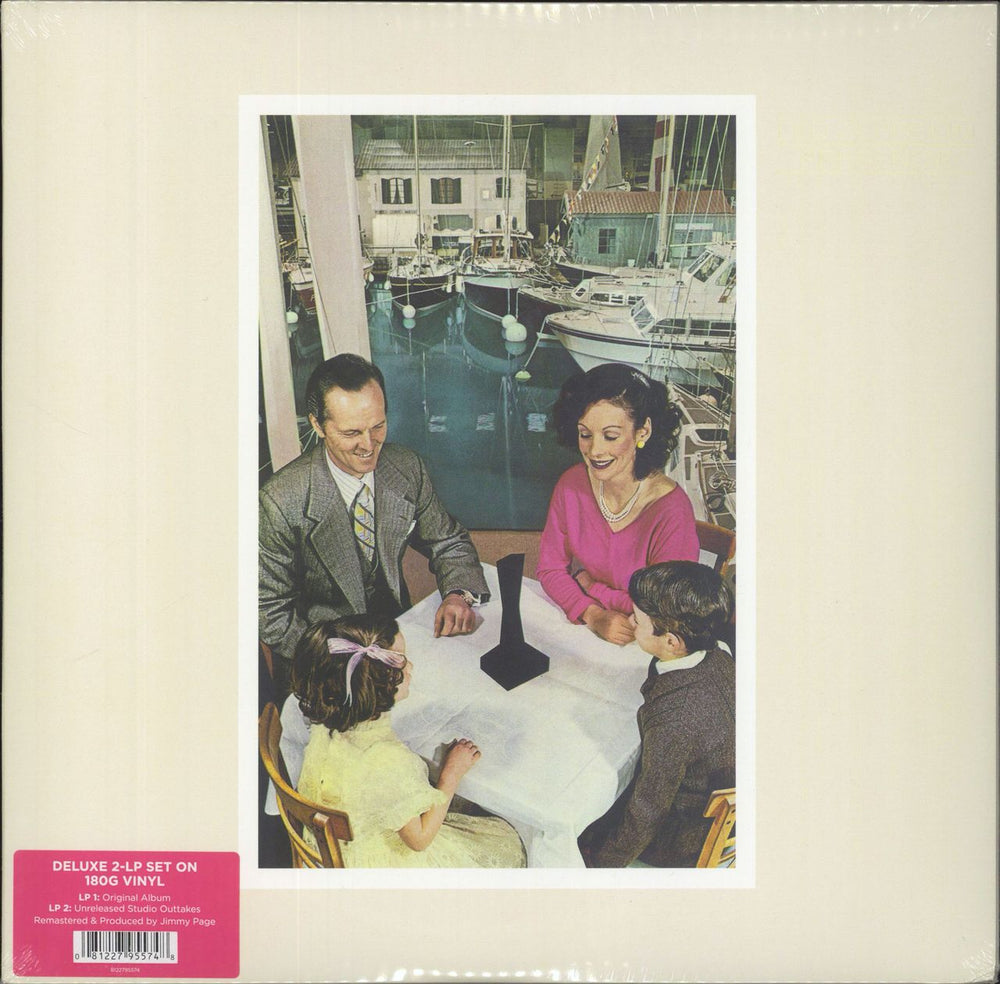 Led Zeppelin Presence: Deluxe - 180gm - Sealed UK 2-LP vinyl record set (Double LP Album) 8122795574