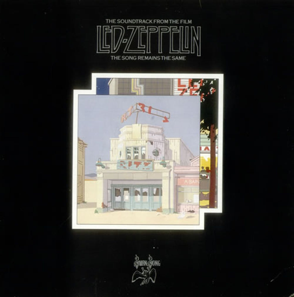 Led Zeppelin The Song Remains The Same - EX German 2-LP vinyl record set (Double LP Album) SS89402