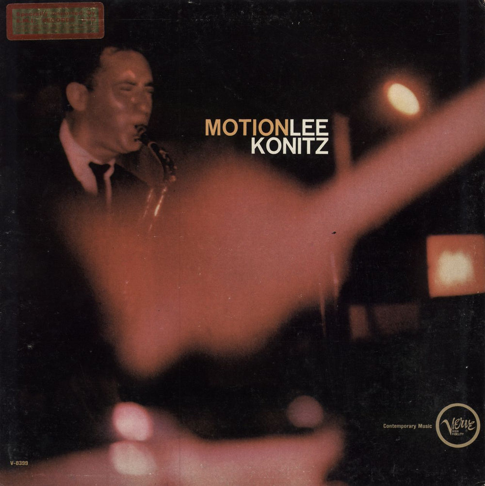 Lee Konitz Motion US vinyl LP album (LP record) V-8399