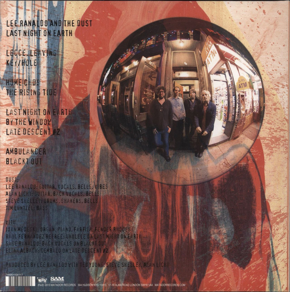 Lee Ranaldo Last Night On Earth UK 2-LP vinyl record set (Double LP Album) 744861104117