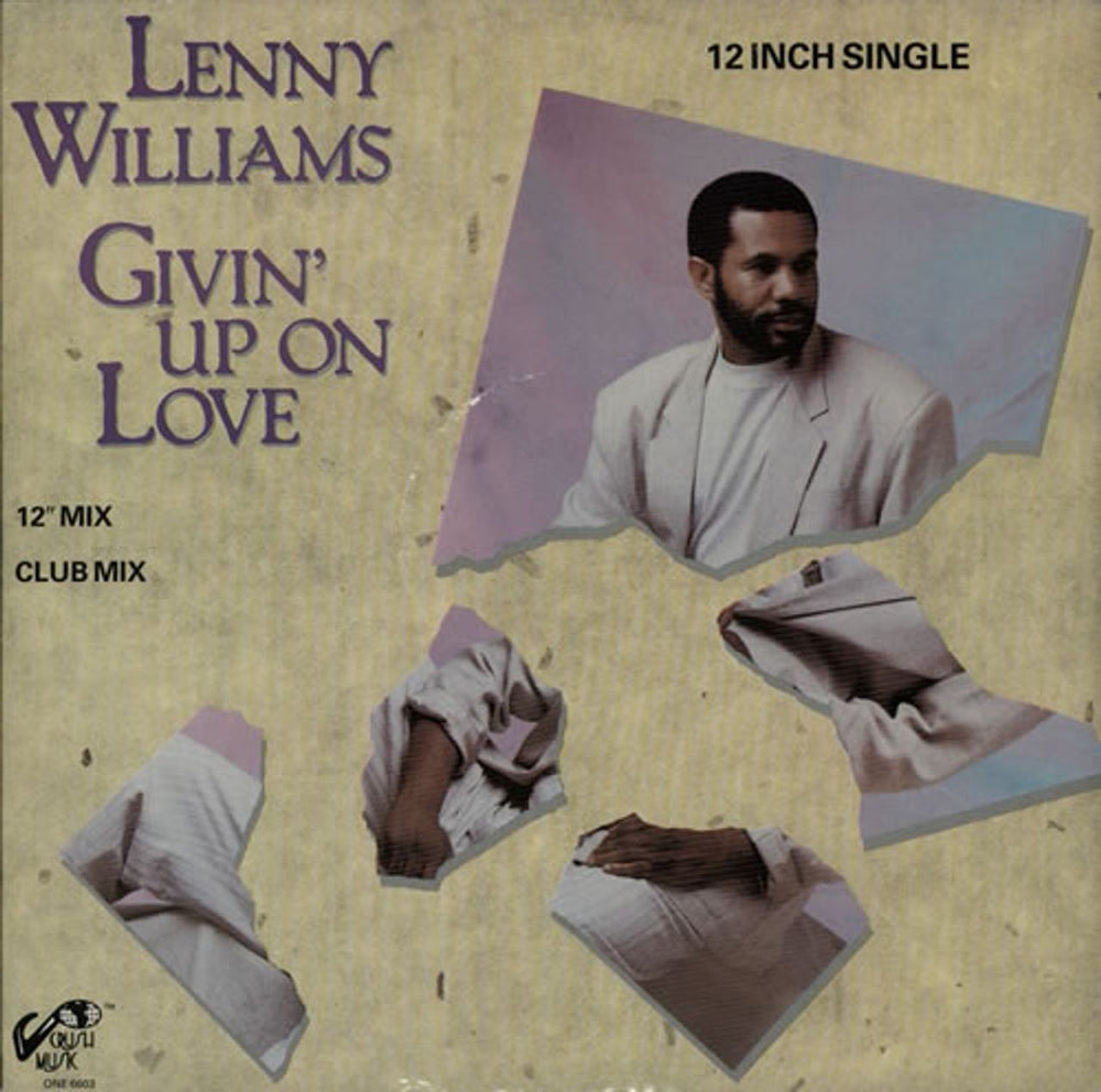 Lenny Williams Givin' Up On Love UK 12" vinyl single (12 inch record / Maxi-single) ONE6603