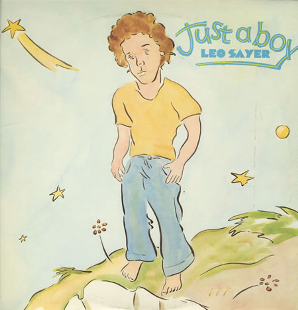 Leo Sayer Just A Boy + Booklet UK vinyl LP album (LP record) CHR1068