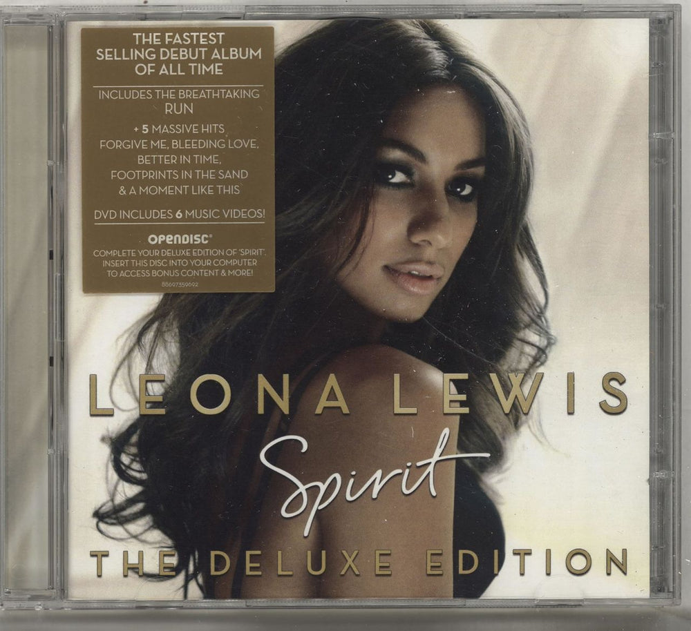 Leona Lewis Spirit - The Deluxe Edition UK 2-disc CD/DVD set 88697359692