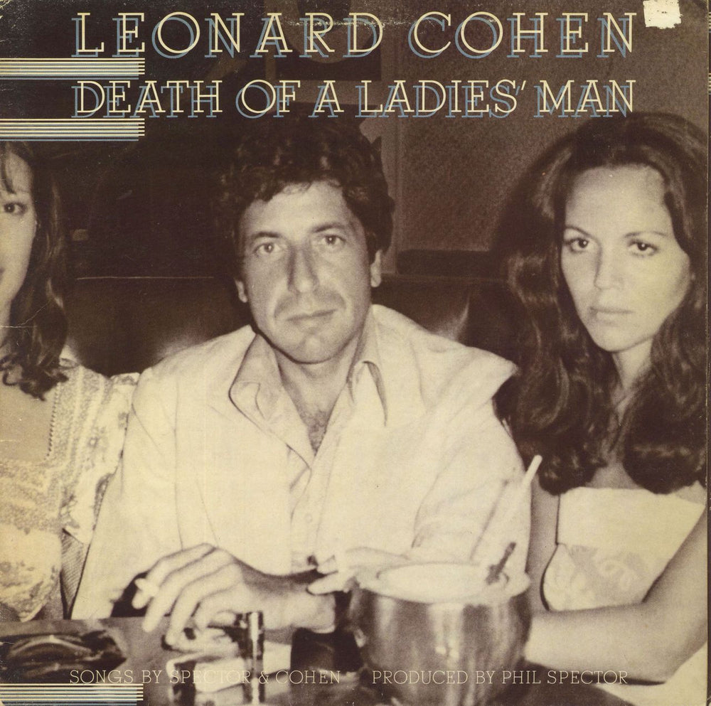 Leonard Cohen Death Of A Ladies Man - Promo - VG Sleeve UK Promo vinyl LP album (LP record) 86042