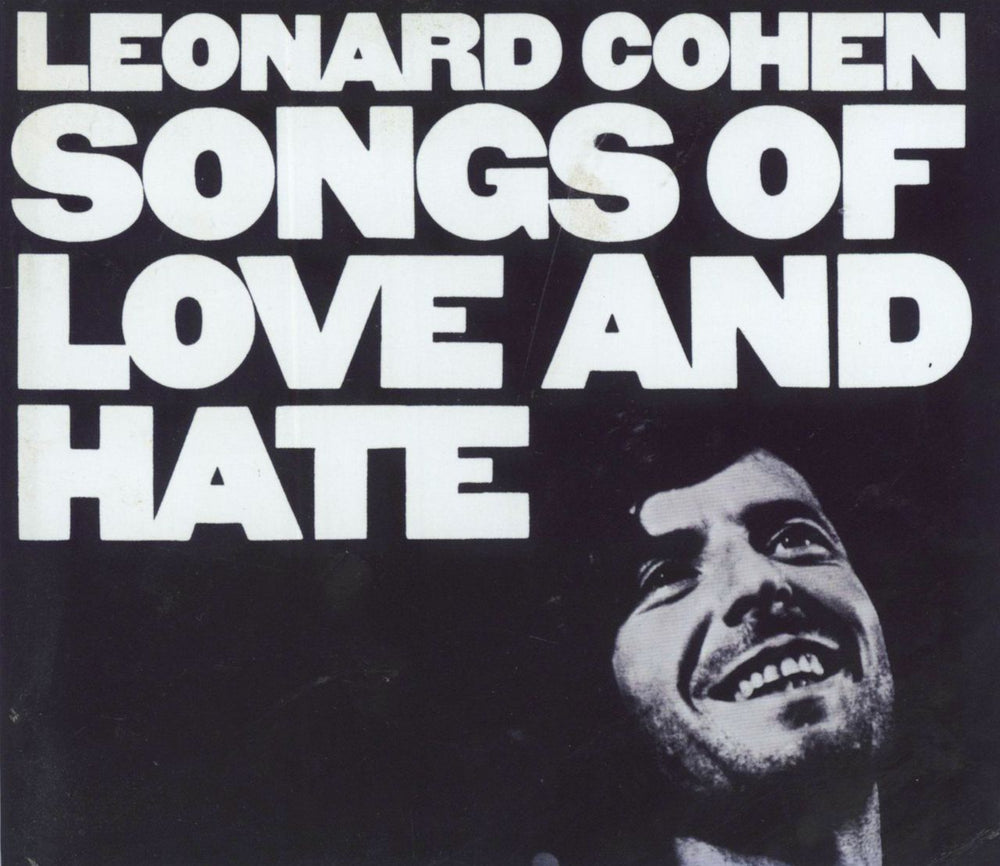 Leonard Cohen Songs Of Love & Hate UK CD album (CDLP) 88697047412