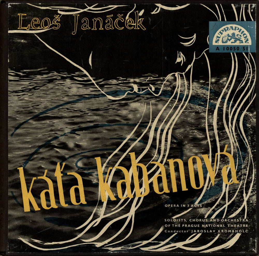 Leoš Janácek Kát'a Kabanová (Opera In 3 Acts) Czech Vinyl Box Set A10050-51