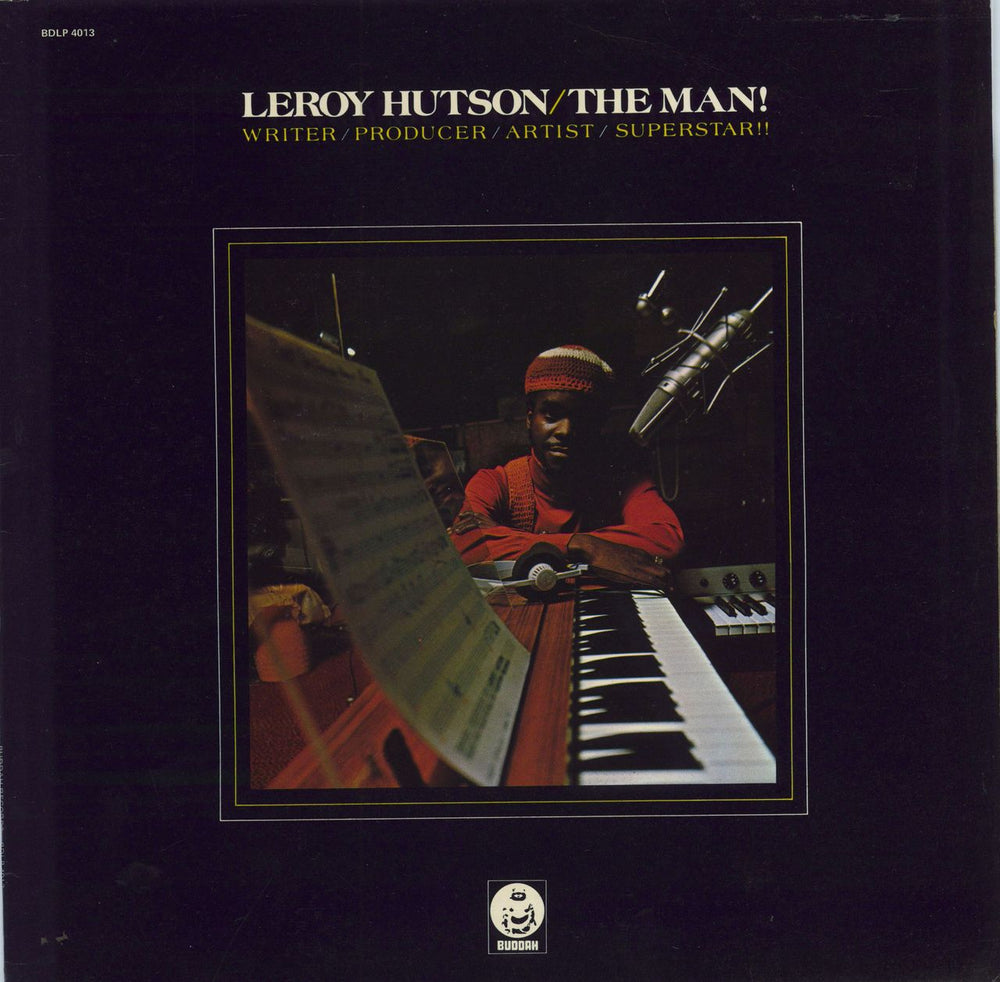 Leroy Hutson The Man! UK vinyl LP album (LP record) BDLP4013