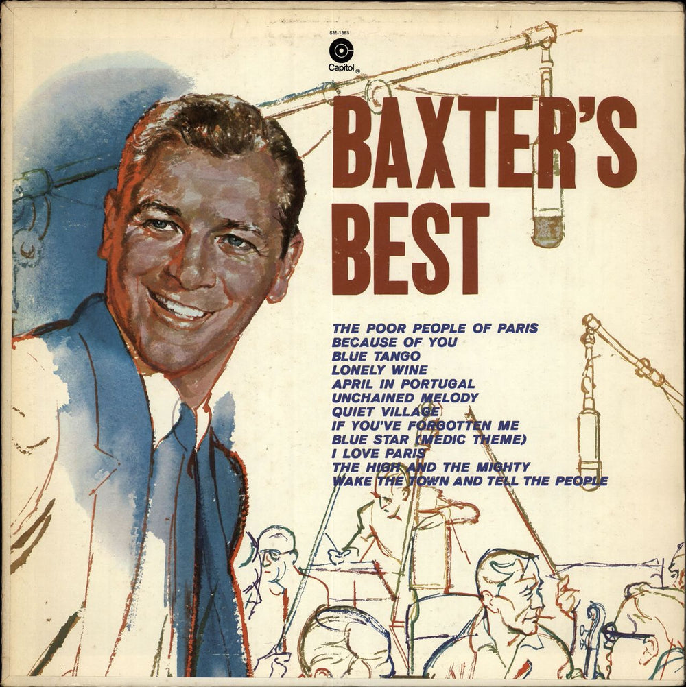 Les Baxter Baxter's Best US vinyl LP album (LP record) SM-1388