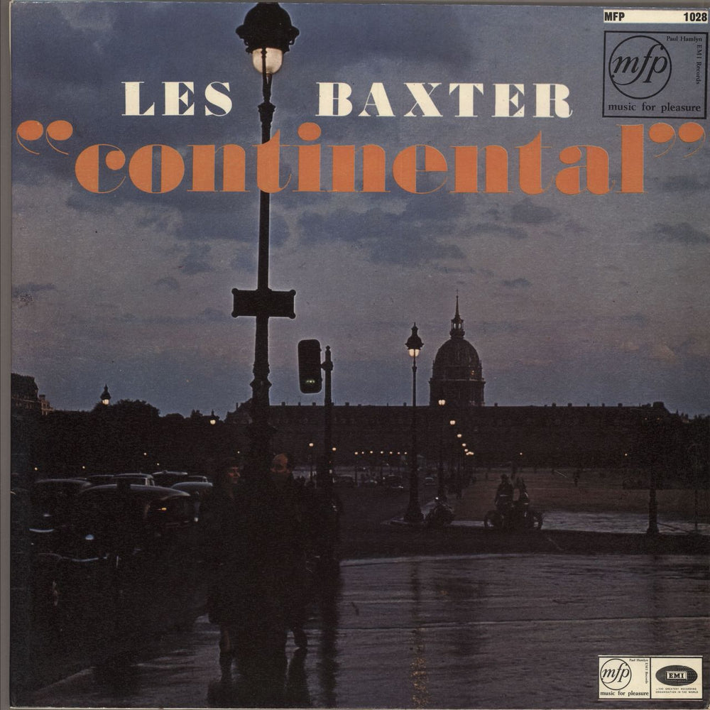 Les Baxter Continental UK vinyl LP album (LP record) MFP1028