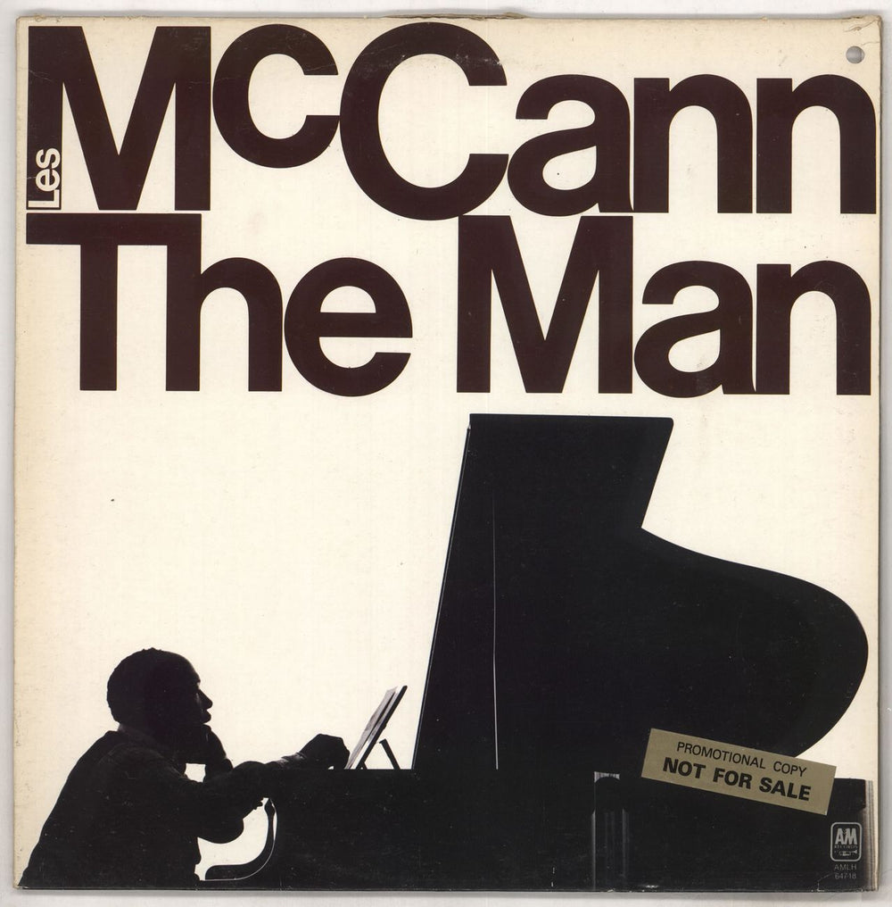 Les McCann Les McCann The Man UK vinyl LP album (LP record) AMLH64718