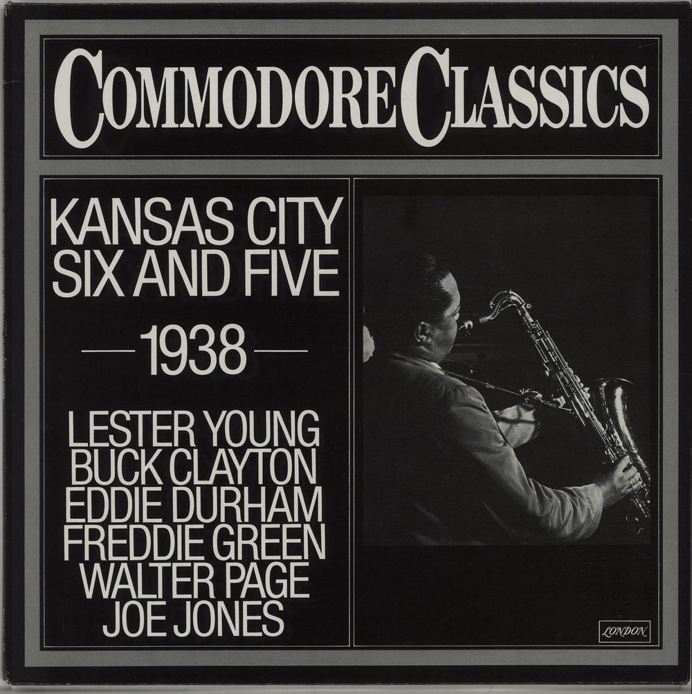 Lester Young Kansas City Six And Five (1938) German vinyl LP album (LP record) 6.24057