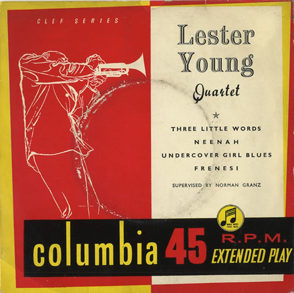 Lester Young Lester Young Quartet UK 7" vinyl single (7 inch record / 45) SEB10017