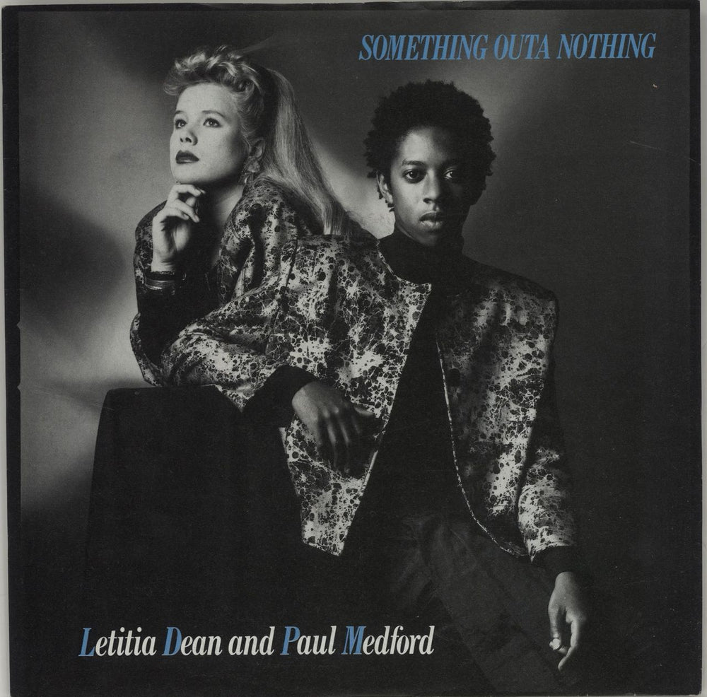 Letitia Dean Something Outa Nothing UK 7" vinyl single (7 inch record / 45) RESL203