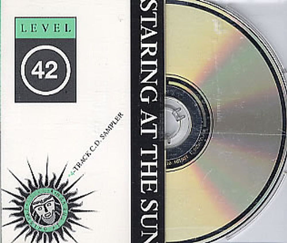 Level 42 Staring At The Sun - Sampler UK Promo CD single (CD5 / 5") POLYCDS1