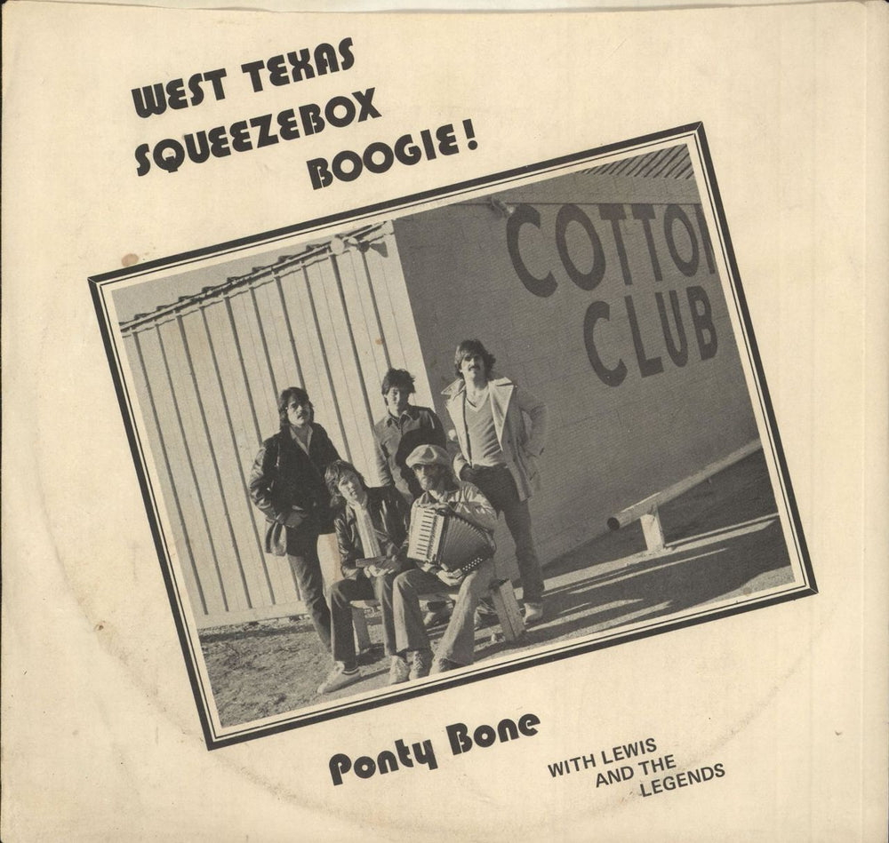 Lewis And The Legends West Texas Squeezebox Boogie! US 7" vinyl single (7 inch record / 45) AM-EPA1