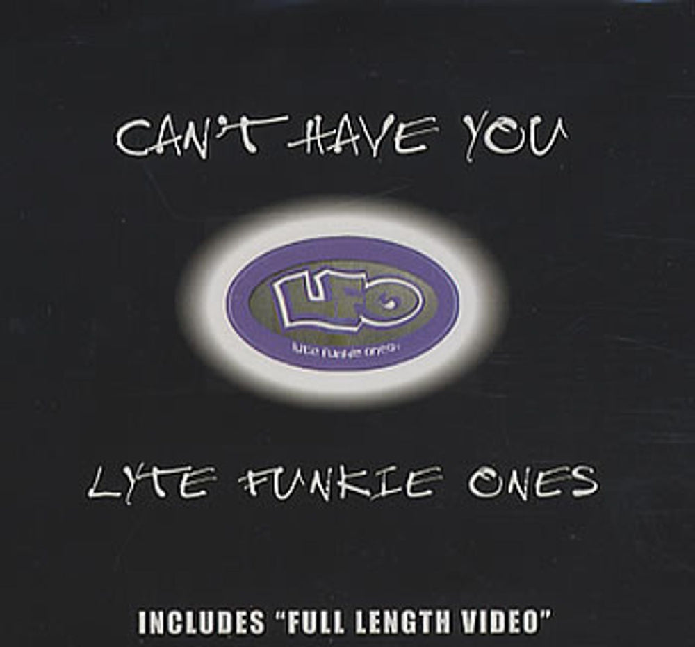 LFO (Pop) Can't Have You UK CD single (CD5 / 5") 74321649152