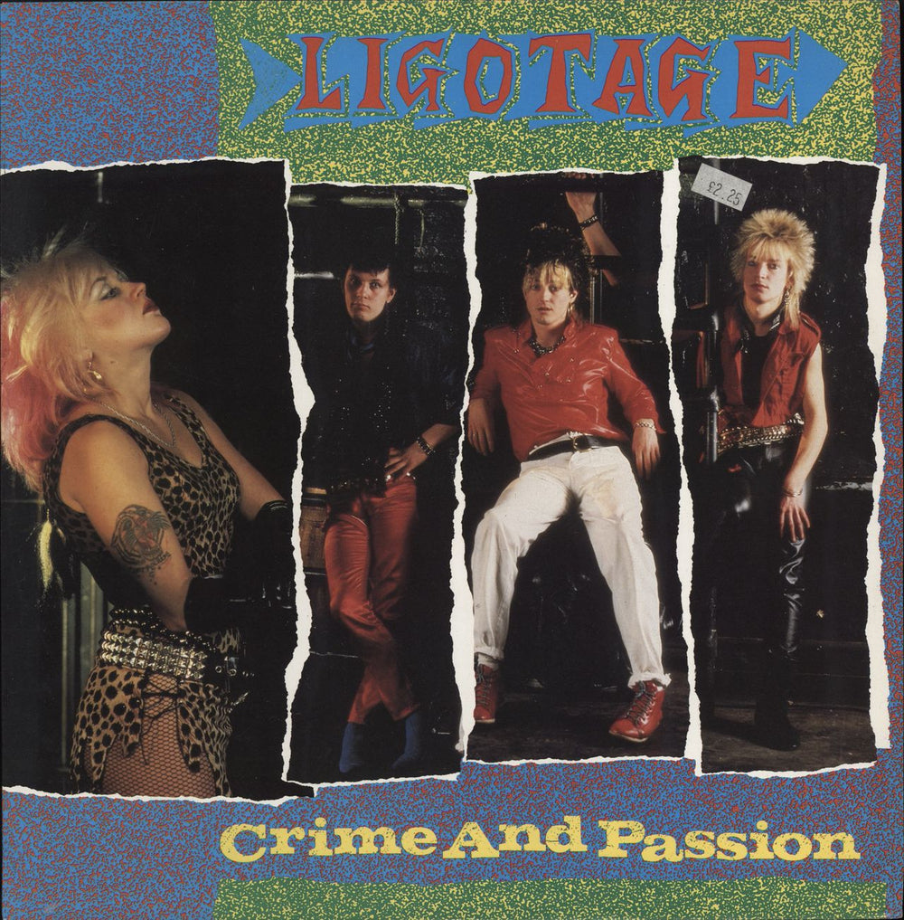 Ligotage Crime And Passion UK 12" vinyl single (12 inch record / Maxi-single) 12EMI5446
