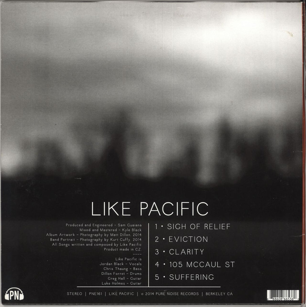 Like Pacific Like Pacific - Black and White Smash Vinyl US 12" vinyl single (12 inch record / Maxi-single)