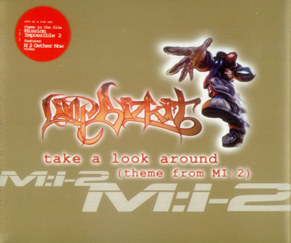 Limp Bizkit Take A Look Around - CD2 UK CD single (CD5 / 5") 497369-2