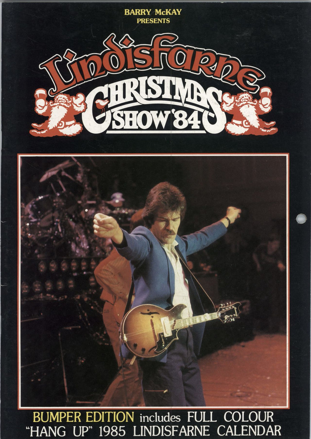 Lindisfarne Christmas Show '84 UK tour programme TOUR PROGRAMME