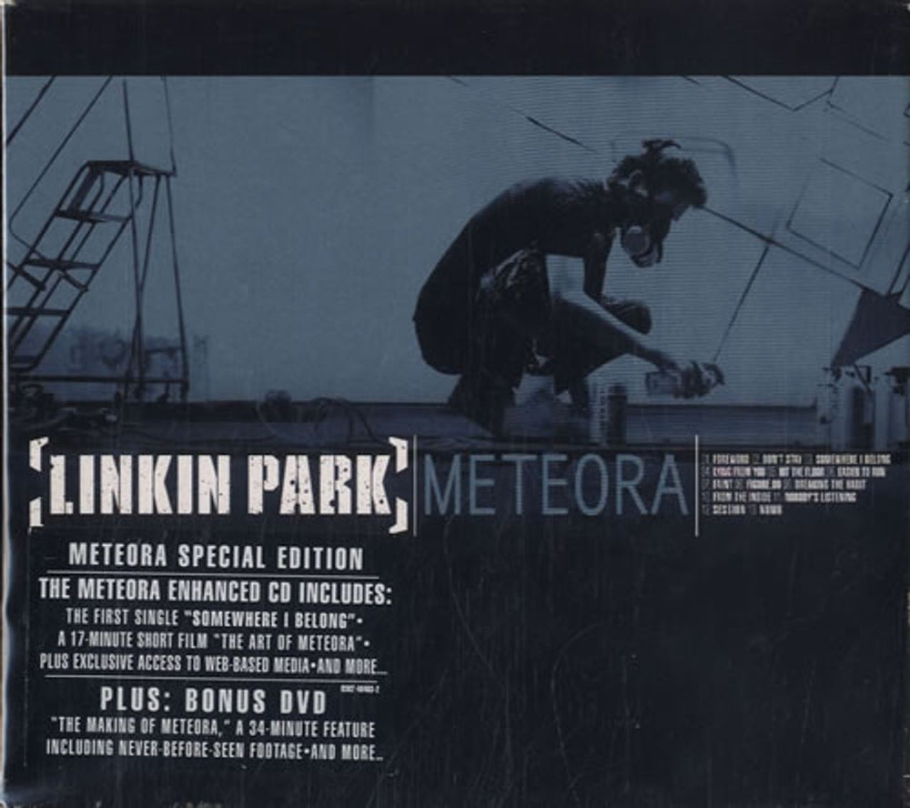 Linkin Park Meteora German 2-disc CD/DVD set 9362-48463-2