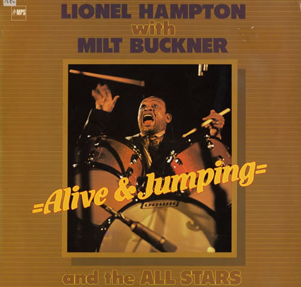 Lionel Hampton Alive & Jumping Dutch vinyl LP album (LP record) 5C064-61157