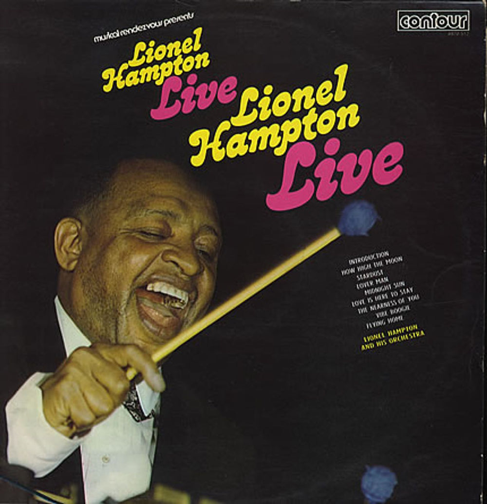 Lionel Hampton Live UK vinyl LP album (LP record) 6870512