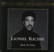 Lionel Richie Back To Front Hong Kong CD album (CDLP) 8824048