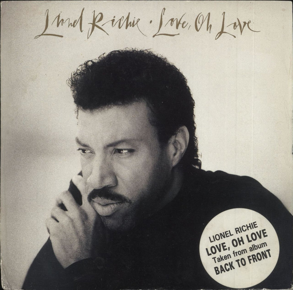 Lionel Richie Love, Oh Love French 7" vinyl single (7 inch record / 45) TMG1413