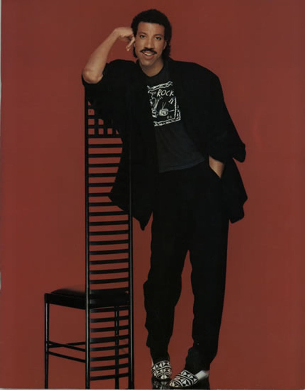 Lionel Richie Outrageous Tour UK tour programme TOUR PROGRAMME