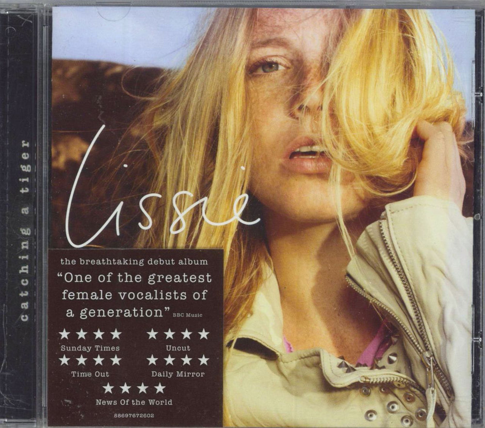 Lissie Catching A Tiger UK CD album (CDLP) 88697672602