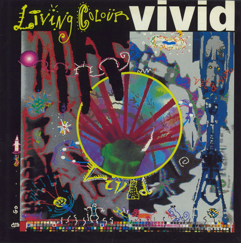 Living Colour Vivid UK vinyl LP album (LP record) 5099746075811