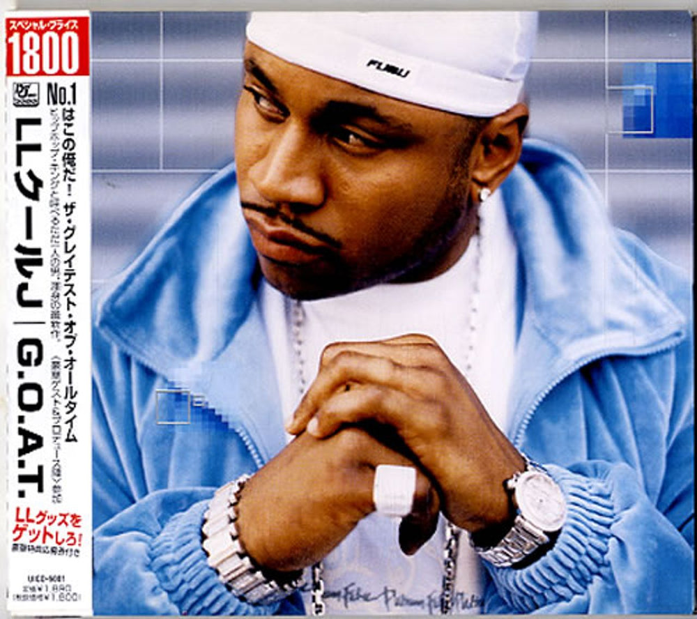 LL Cool J G.O.A.T - The Greatest Of All Time Japanese Promo CD album (CDLP) UICD-6001