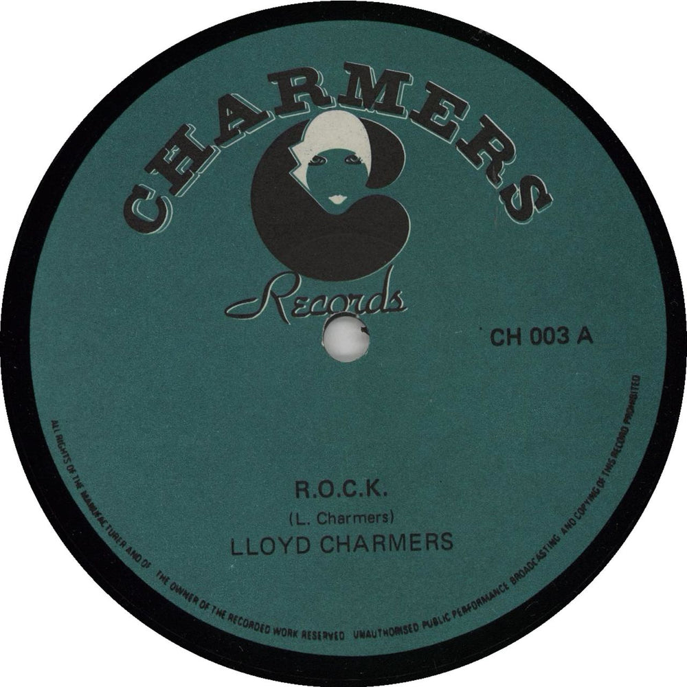 Lloyd Charmers Lloyd Charmers UK 12" vinyl single (12 inch record / Maxi-single) CH003