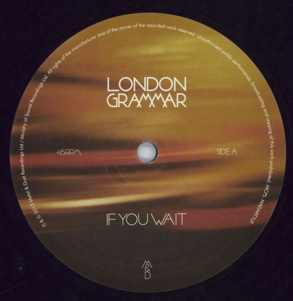 London Grammar If You Wait - EX UK 2-LP vinyl record set (Double LP Album) L7O2LIF819574