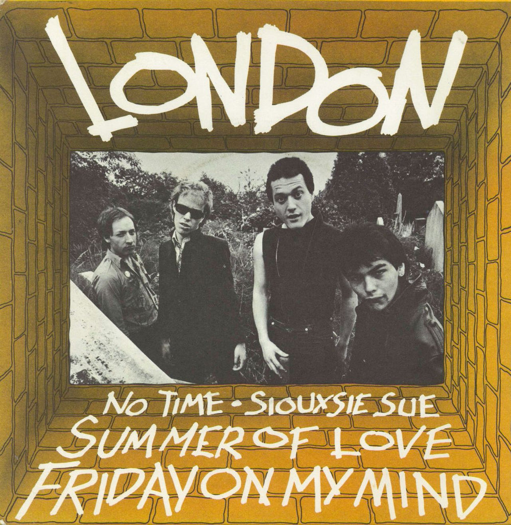 London (Punk) Summer Of Love E.P. - P/s UK 7" vinyl single (7 inch record / 45) MCA319