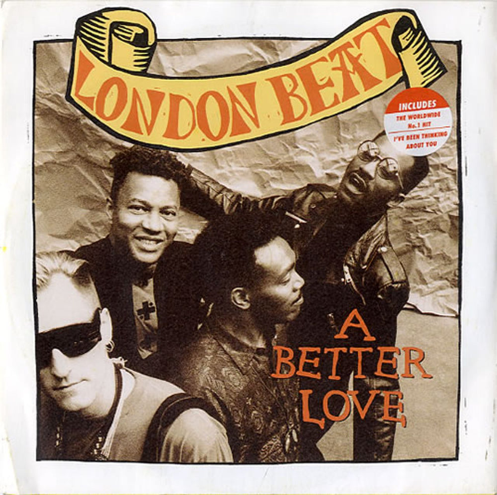 Londonbeat A Better Love UK 7" vinyl single (7 inch record / 45) ANX32